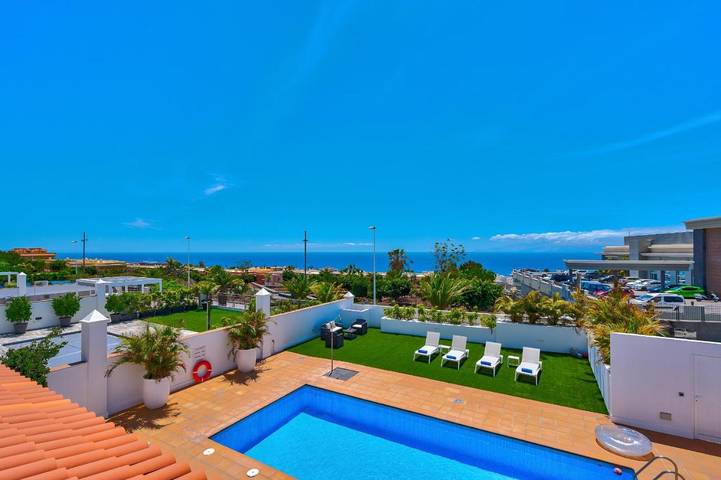 Casa rural para 8 personas, con jardín además de vistas y piscina en Santiago del Teide - 3