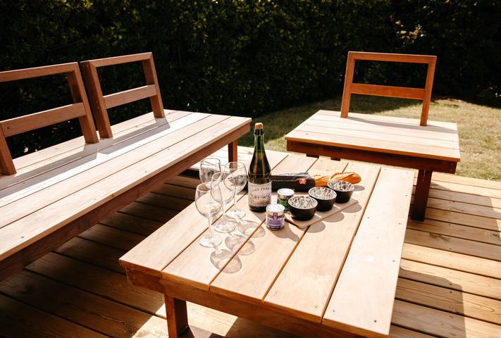 Location de vacances pour 8 personnes, avec jardin ainsi que jacuzzi et terrasse à Plouguerneau - 4