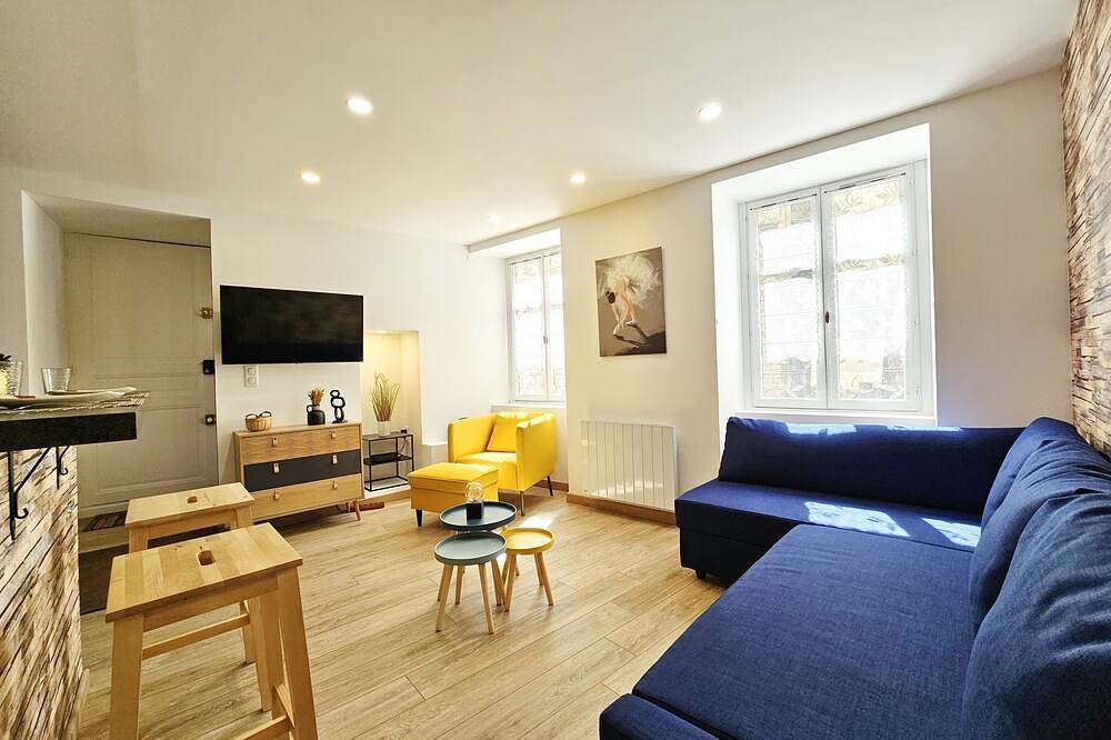 Appartement entier, Appartement au rez-de-chaussée à Tournus - Yellow in Tournus, Région de Mâcon
