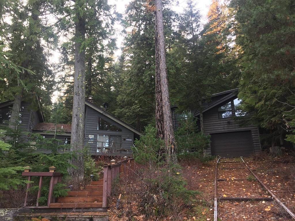 Bootshaus am Lake Mcdonald Bsp in West Glacier, Glacier-Nationalpark