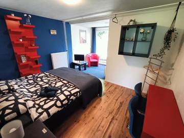 Gîte pour 2 personnes, avec terrasse, animaux acceptés à Heerlen