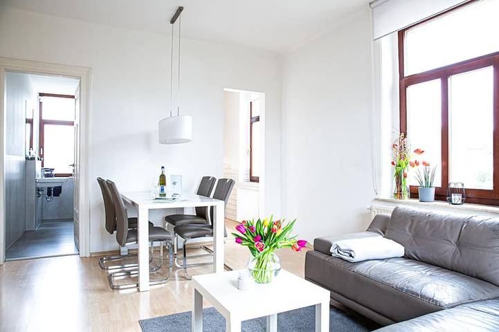 Ferienwohnung für 3 Personen, mit Garten und Sauna sowie Balkon, mit Haustier - 1