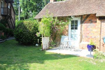 Gîte pour 4 personnes, avec terrasse et jardin, animaux acceptés dans le Cher