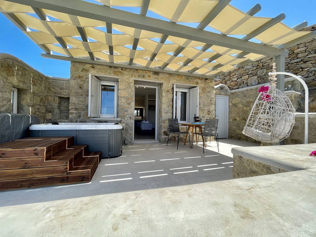 Villa für 3 Personen mit Garten in Tourlos (Mykonos), Mykonos