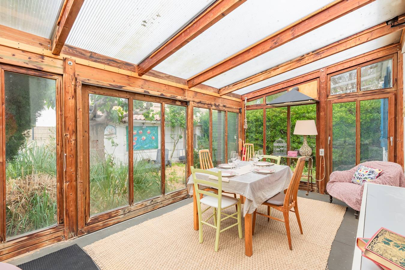 Le Chalet des Eucalyptus - à 200 m de la plage in Saint Pierre la Mer, Fleury