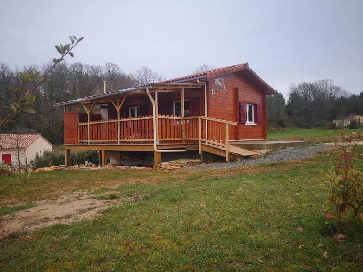 Chalet pour 4 personnes, avec terrasse