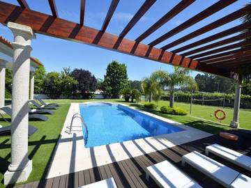 Casa rural para 9 personas, con jardín y balcón en Esposende