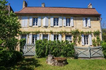 Cottage pour 10 personnes, avec jardin et terrasse à Lanquais