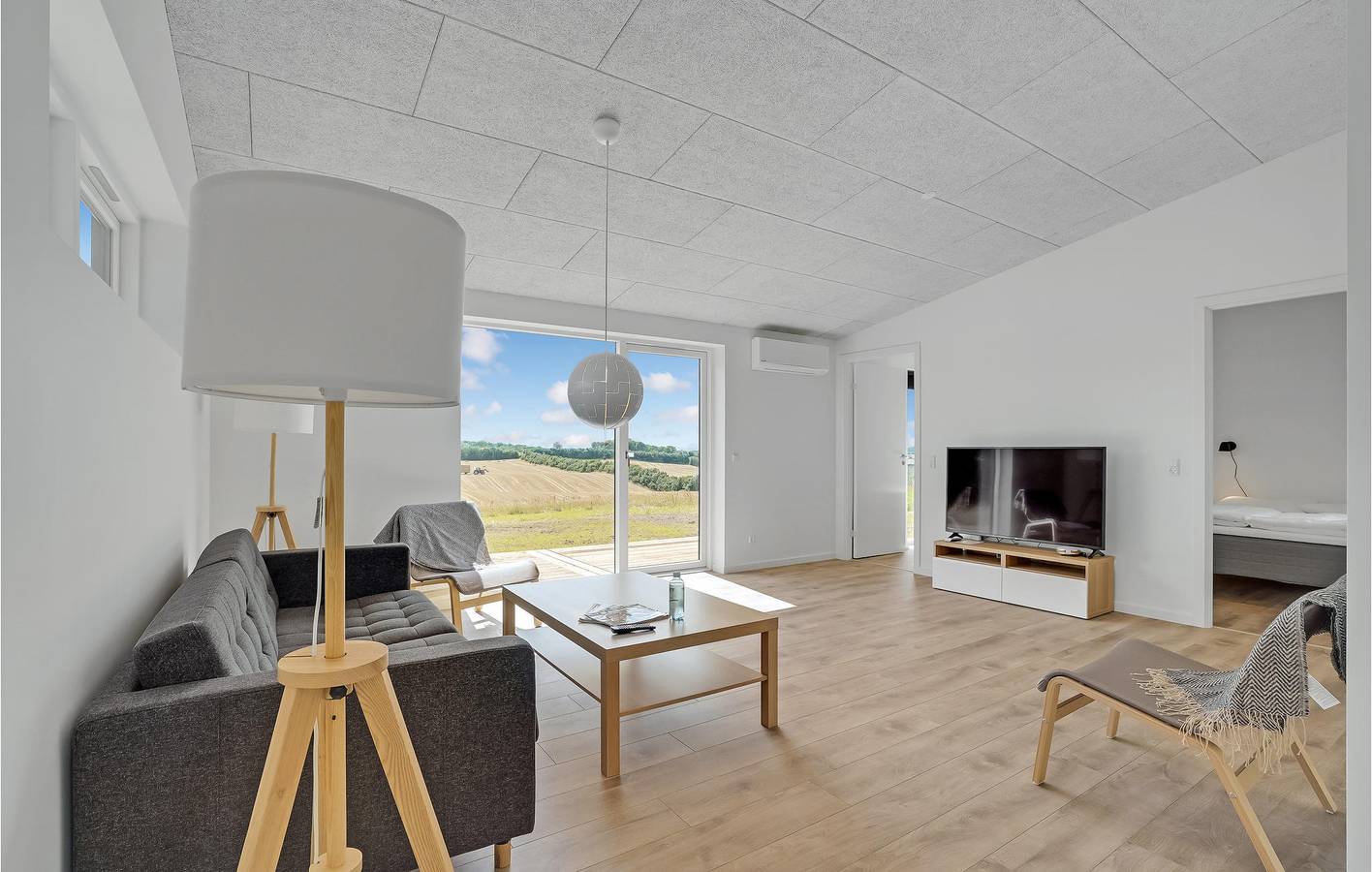 Feriehus for 8 personer med terrasse in Hjarbæk, Limfjord in Westjütland