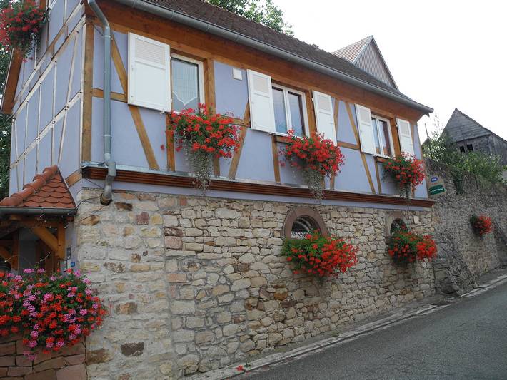 Gîte pour 4 personnes, avec terrasse et jardin en Alsace - 3