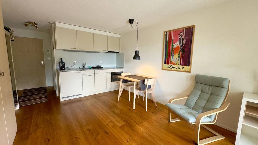 Ferienwohnung für 2 Personen, mit Balkon und Sauna sowie Ausblick und Garten in Davos - 2