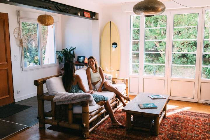 Chambre d’hôte, avec Balcon et Terrasse ainsi que Jardin et Vue