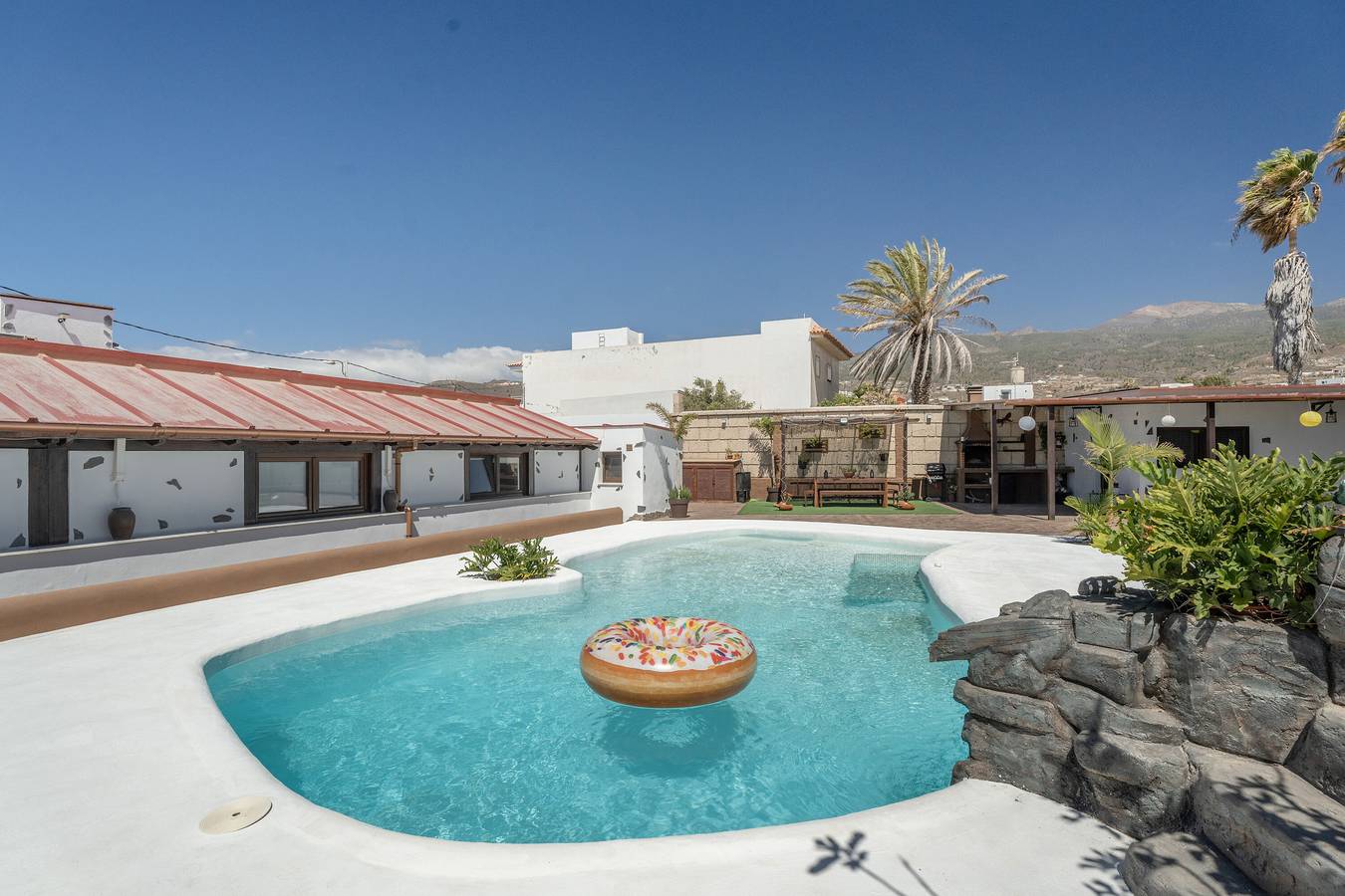 Maison de vacances 'Abuelo Manuel' avec vue sur la mer, Wi-Fi et climatisation in Granadilla de Abona, Tenerife du Sud