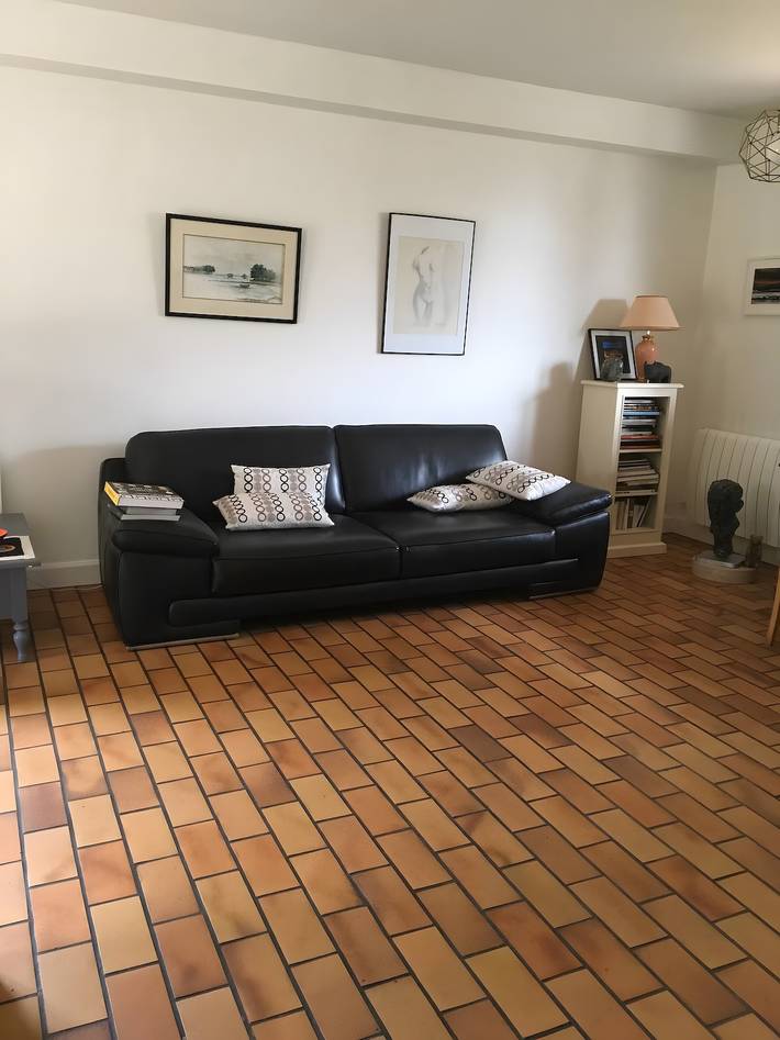 Guest Room "Chambre Tissou - Upstairs" in La Tessoualle, Cholet region