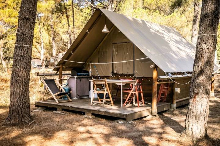 Tente pour 4 personnes, avec piscine en Corse-du-Sud - 4