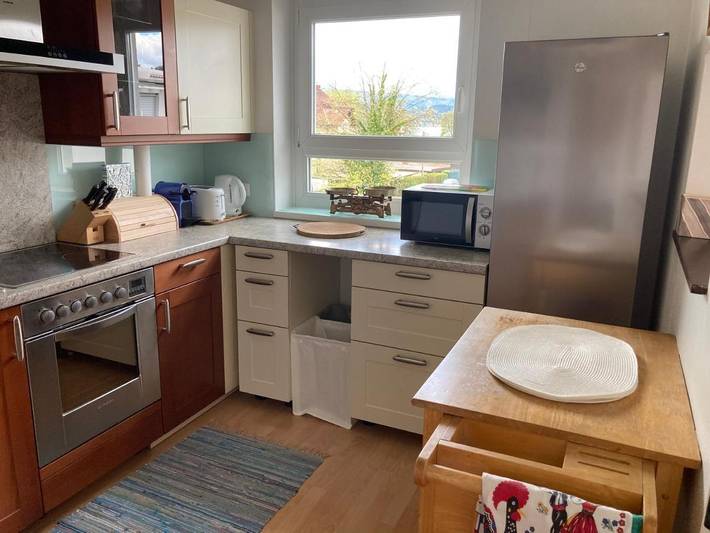 Ferienwohnung für 4 Personen, mit Balkon und Terrasse sowie Seeblick und Ausblick in Krumpendorf am Wörthersee - 3