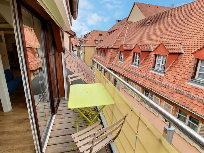 Ferienwohnung für 4 Personen, mit Balkon in Colmar - 3