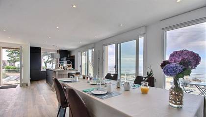Cottage pour 2 personnes, avec vue et terrasse dans Plage Trestignel