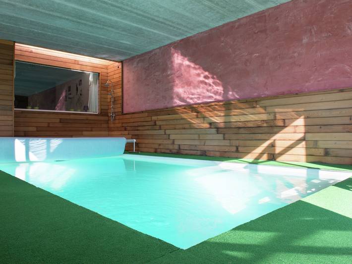 Dom dla 15 osób, z Taras i Ogród oraz Basen i Sauna w Spa