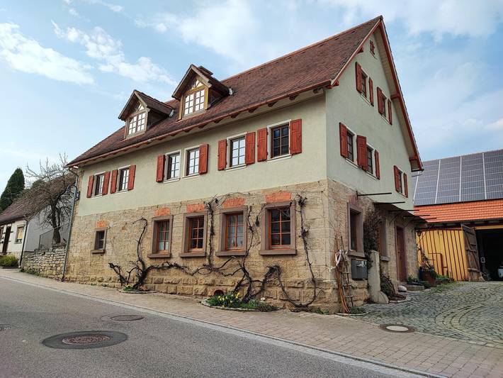 Ferienwohnung für 5 Personen, mit Garten in Hohenlohe
