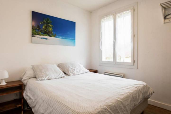 Appartement de vacances pour 2 personnes, avec vue et jardin