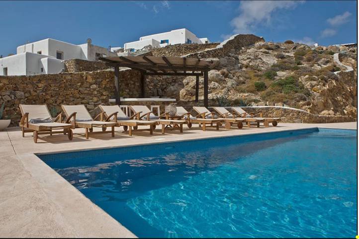 Villa für 4 Personen, mit Pool und Garten sowie Meerblick auf Mykonos - 3