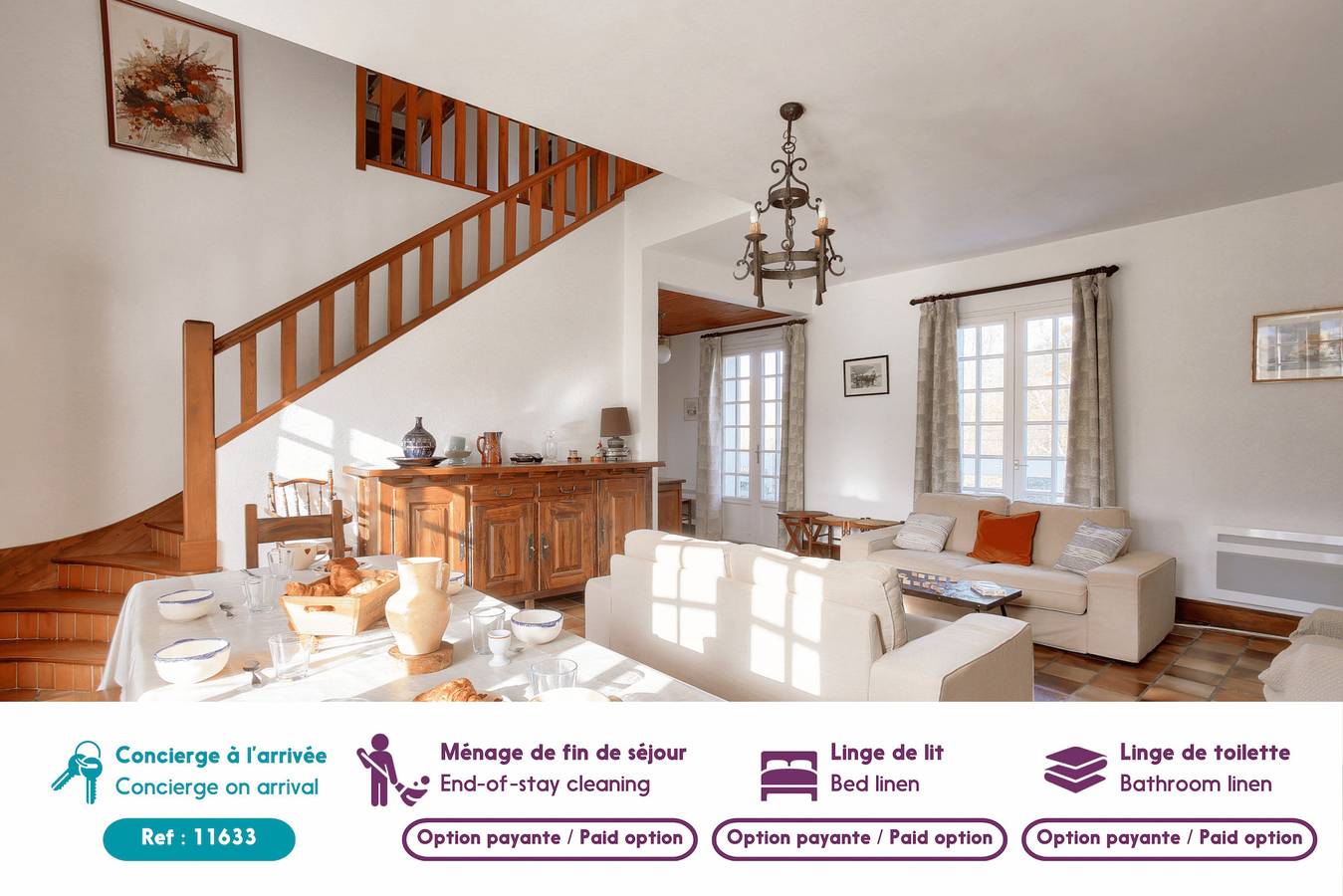 Maison pour 7 entre plages et golf in Pléneuf-Val-André, Côte d’Émeraude