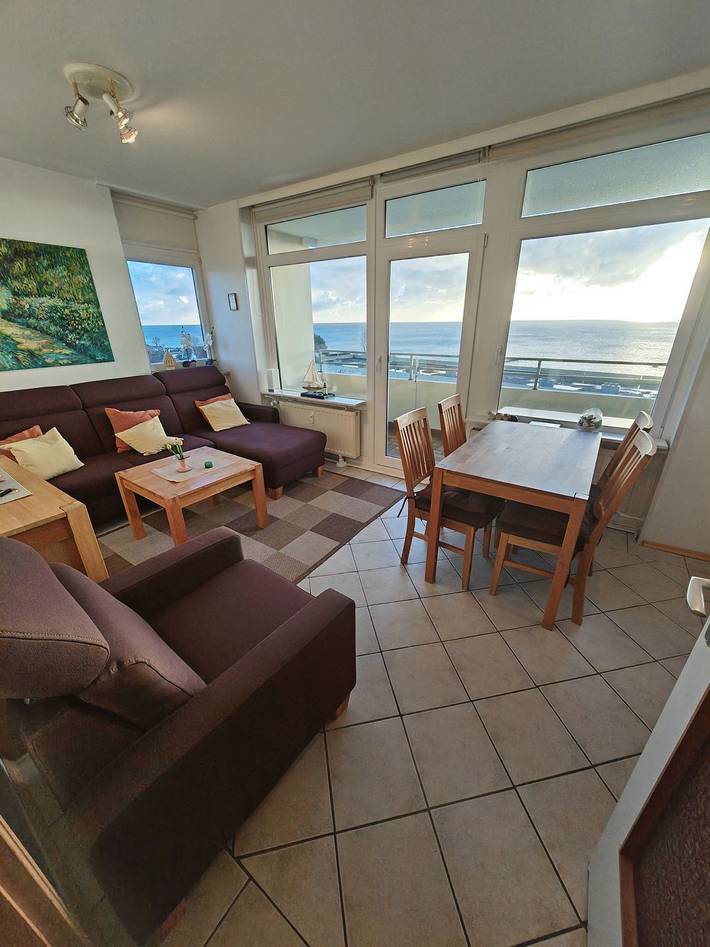 Ferienwohnung für 4 Personen, mit Seeblick und Balkon in Großenbrode