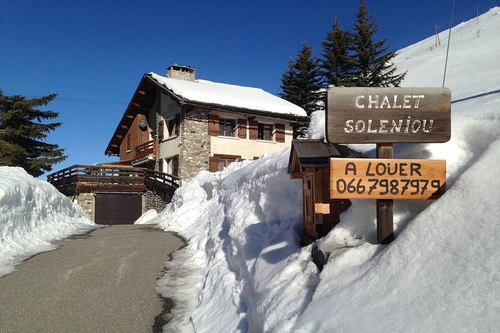 Chalet pour 6 personnes, avec jardin ainsi que jacuzzi et sauna dans Queyras