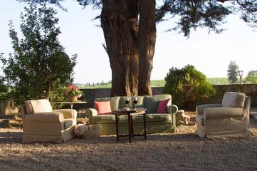 Chambre d’hôte pour 2 personnes, avec piscine ainsi que jardin et vue, animaux acceptés dans Tavarnelle in Val di Pesa