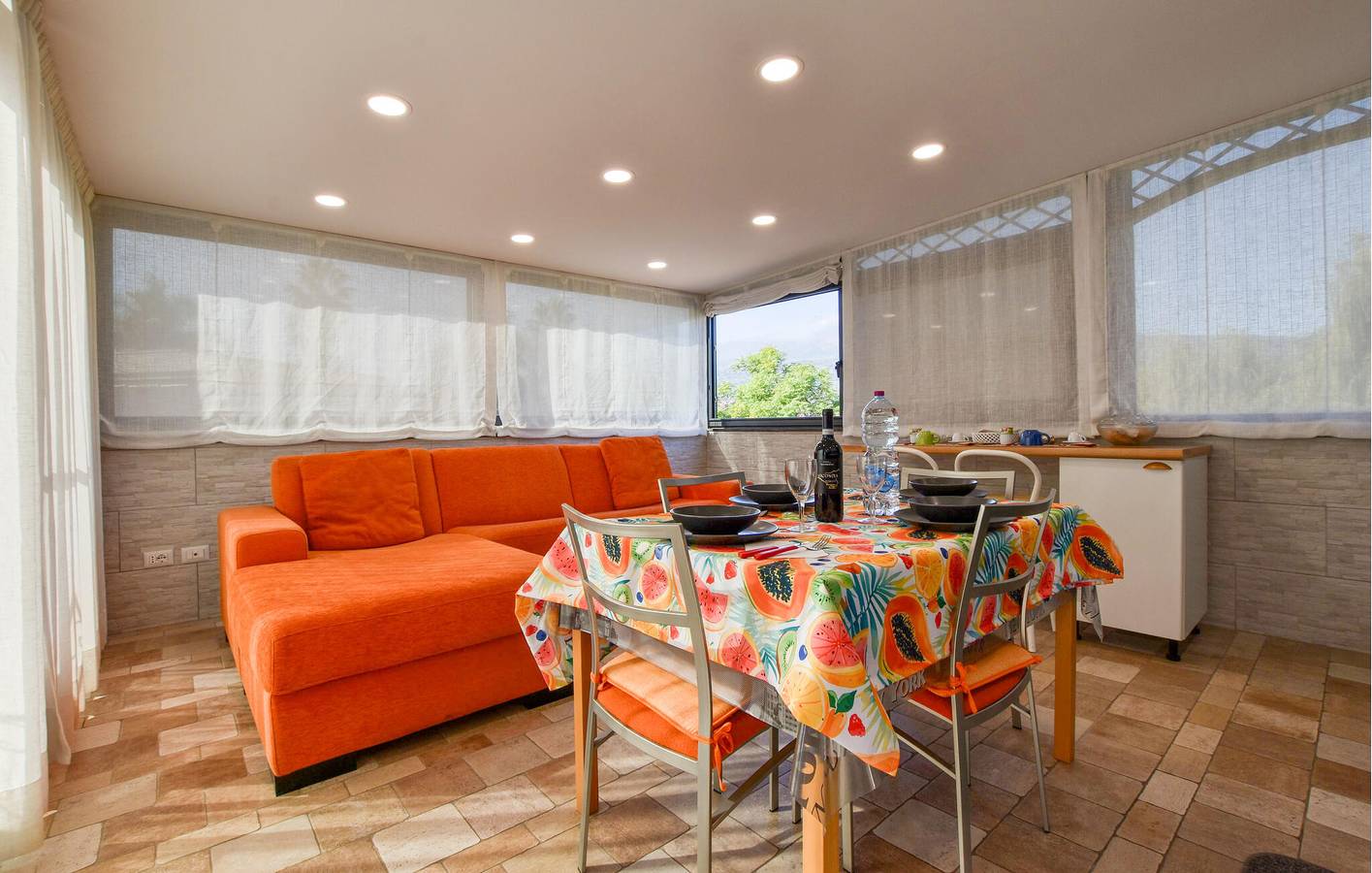 Apartment mit Bergblick, WLAN, Garage und TV – Mascali in Fondachello, Catania Provinz