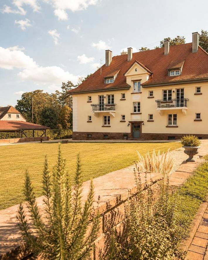 Ferienwohnung für 4 Personen, mit Garten und Sauna in Fischbach bei Dahn