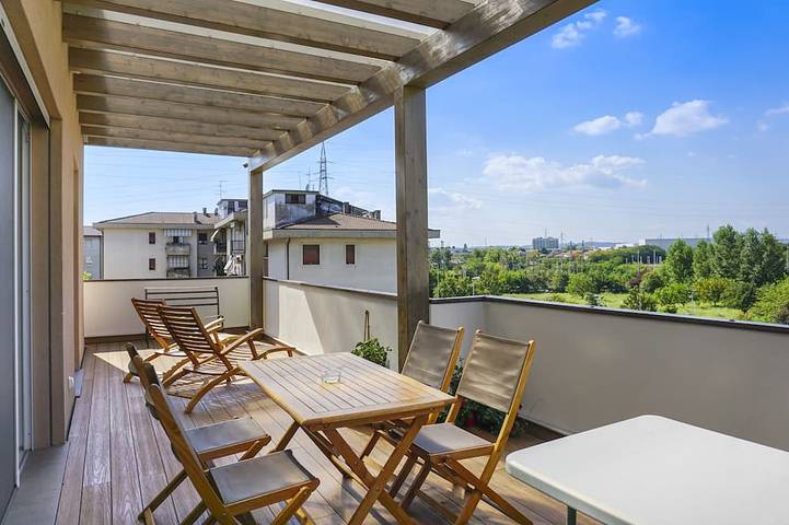 Loft per 6 persone, con terrazza a Verona