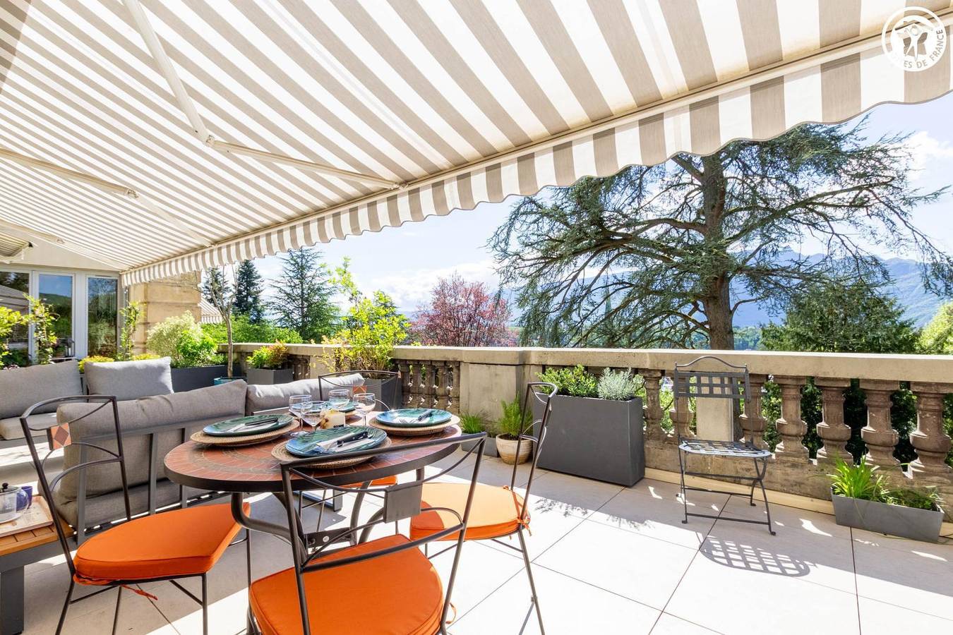 La Terrasse Du Mirabeau in Aix-les-Bains, Chambéry region