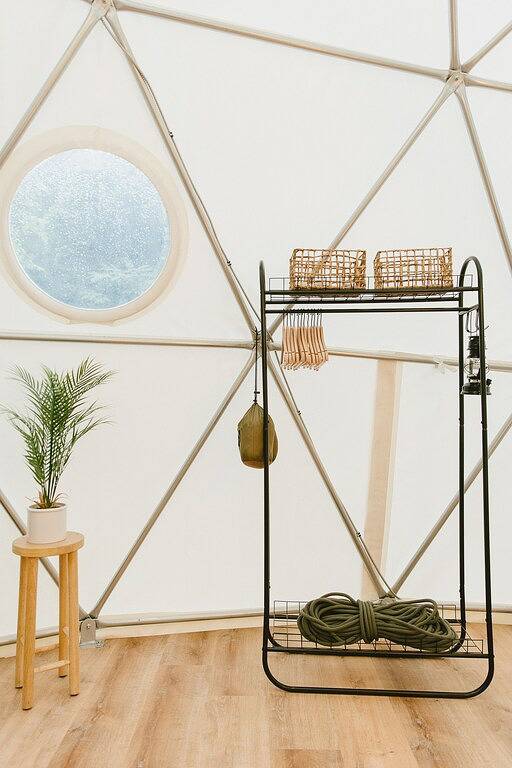 \"Home Sweet Dome\" Modern Treehouse Stay w/ Hot Tub in Daniel Boone National Forest