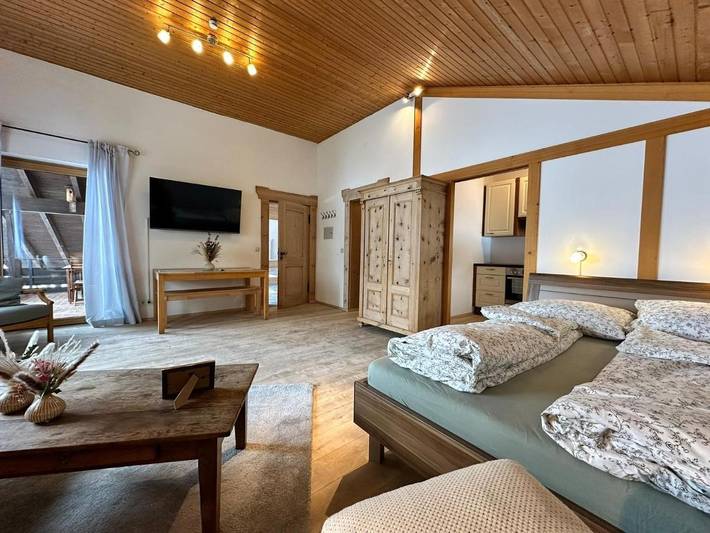 Ferienwohnung für 2 Personen, mit Balkon und Garten in Wieskirche - 4