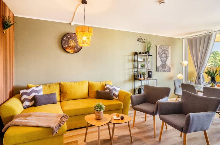 Ferienwohnung für 6 Personen, mit Sauna und Garten sowie Balkon, mit Haustier in Hohegeiß