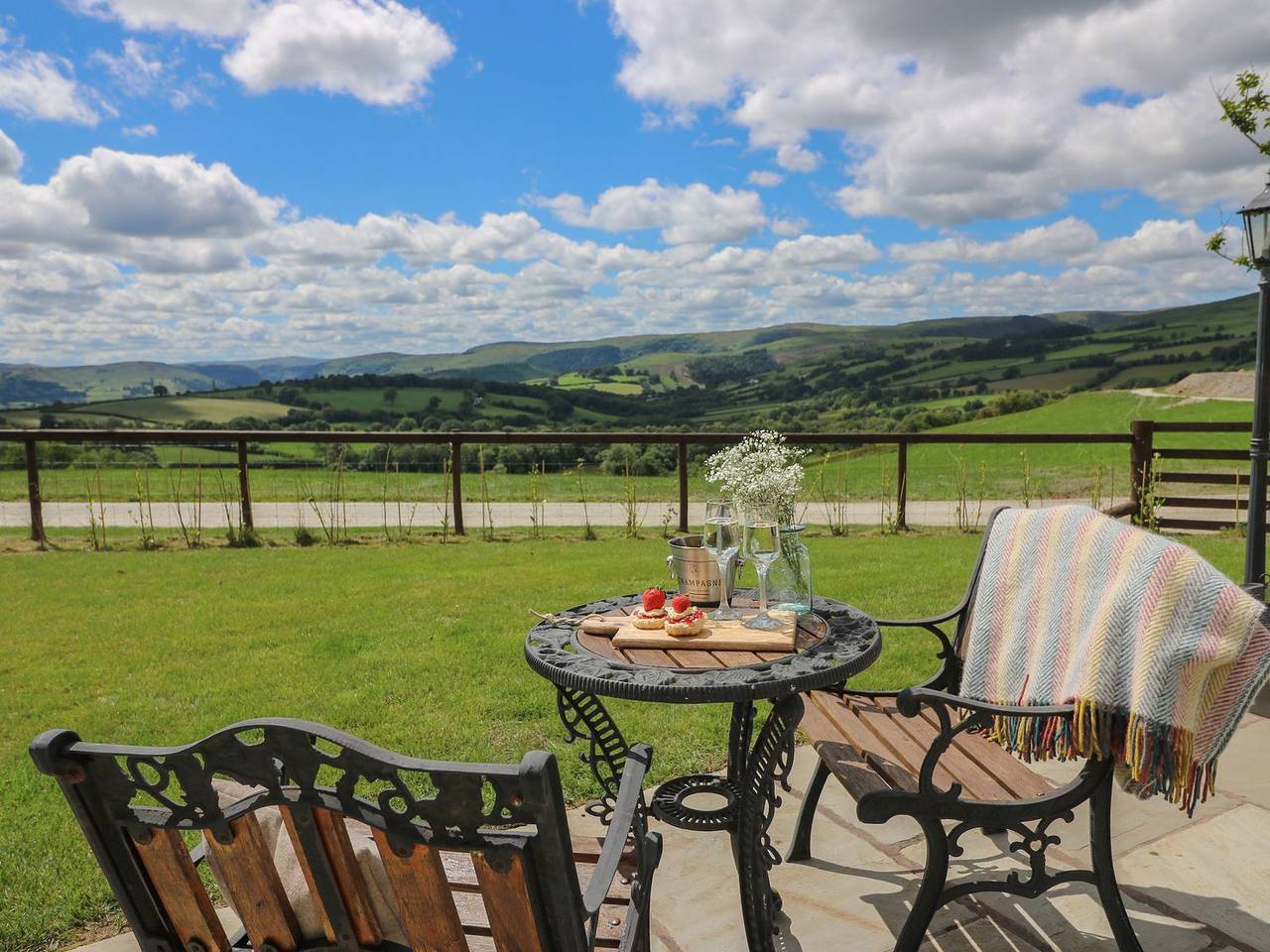 Shepherds View in Powys