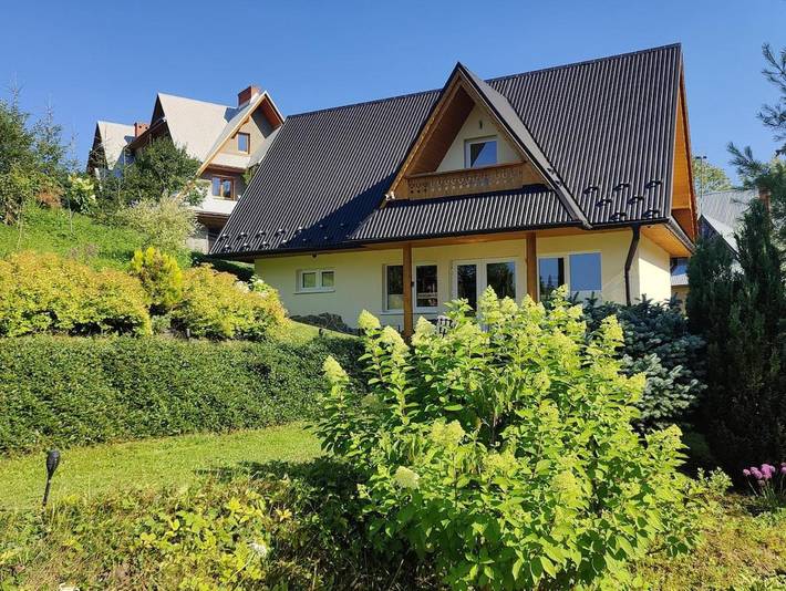 Apartament wakacyjny dla 8 osób, z ogród i widok, zwierzęta dozwolone w Gliczarów Dolny