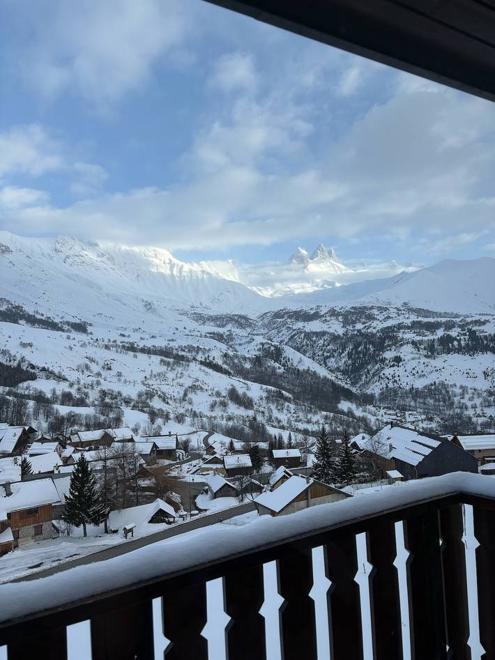 Geheel appartement, Appartement "Le Belvédère d'Albiez" met bergzicht, balkon en wifi in Col du Mollard, Albiez-Montrond