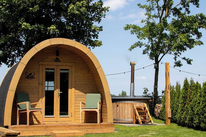 Lodge voor 2 personen, met whirlpool in Noord-Brabant