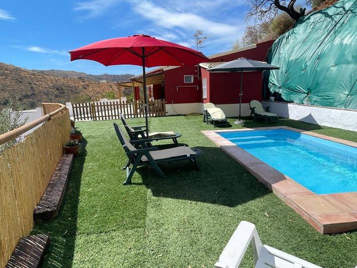 Casa rural para 9 personas, con vistas además de balcón y piscina en Casabermeja - 3