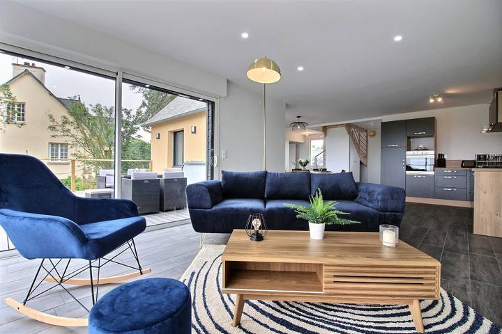 Gîte pour 6 personnes, avec jacuzzi et terrasse ainsi que jardin et sauna dans Binic-Étables-sur-Mer - 4