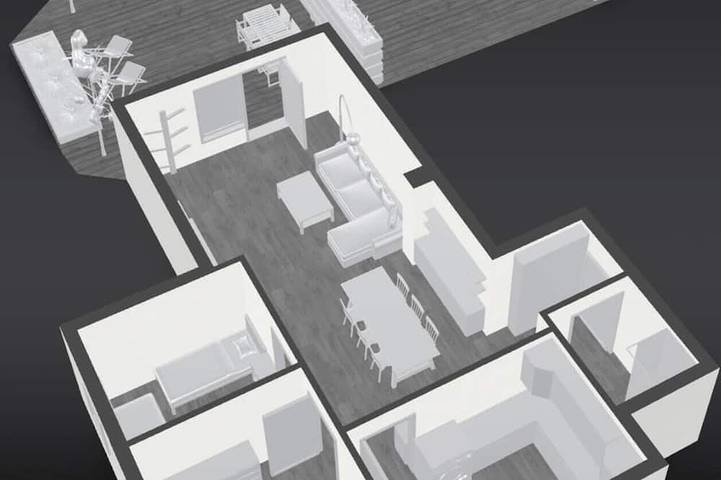 Ferienwohnung für 6 Personen, mit Terrasse - 1