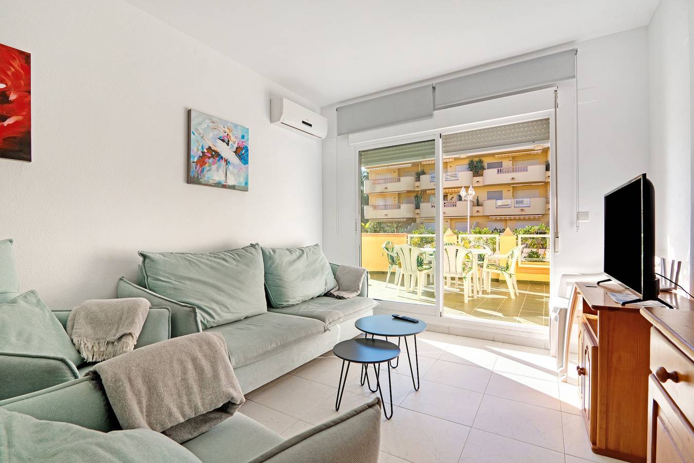 Appartamento intero, Appartamento "Brisas C1" con piscina condivisa e Wi-Fi in Las Marinas, Dénia