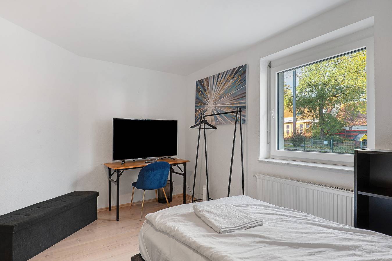 Geheel appartement, Theox Apartment Nr. 6 Royal Blue voor 4 personen in Mannheim, Kurpfalz