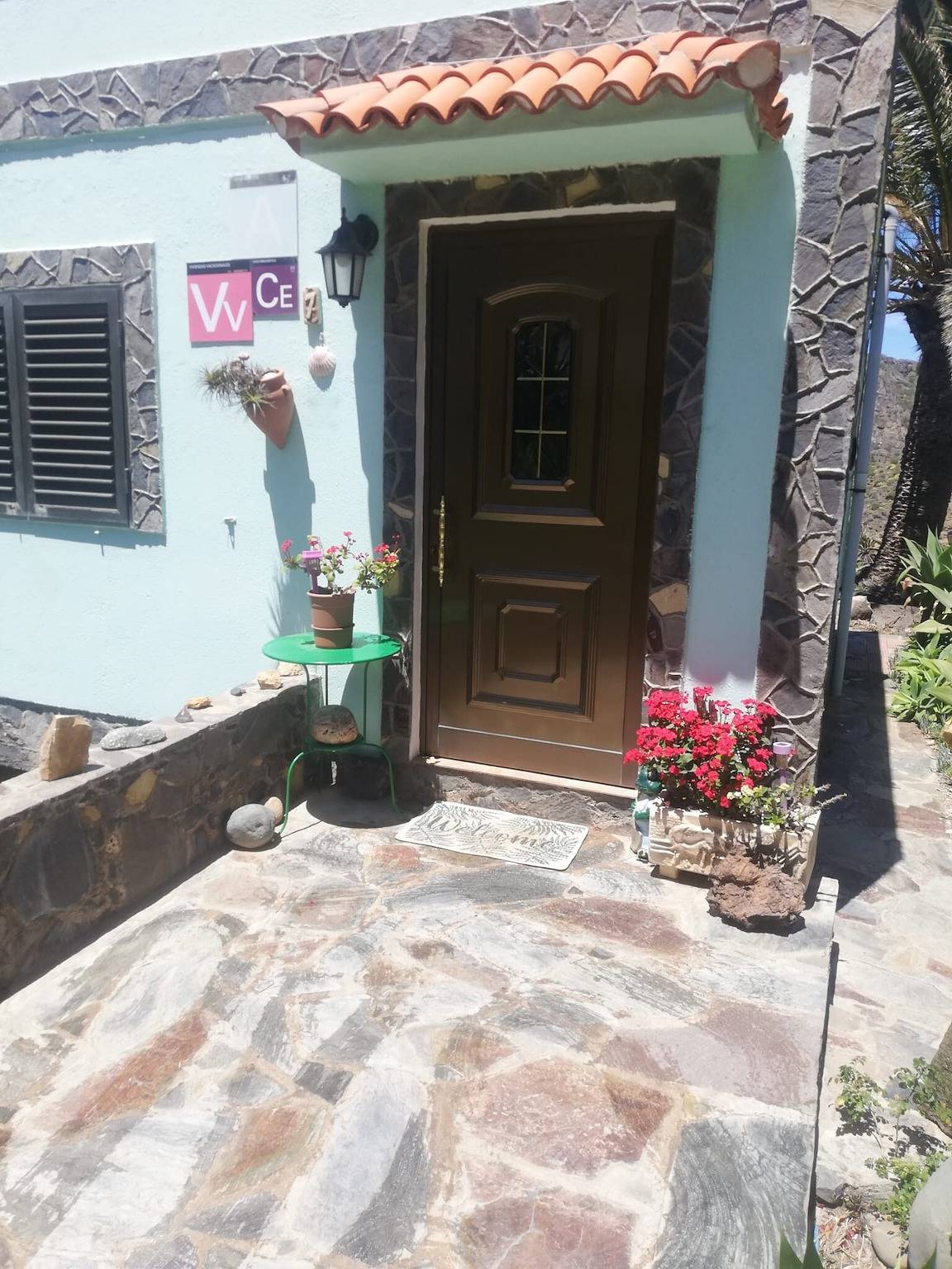 Ferienhaus „Casa Grenado“ mit Meerblick, privatem Balkon und Wlan in Tazo, Vallehermoso