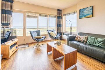 Ferienwohnung für 2 Personen, mit Balkon und Sauna sowie Ausblick auf Texel