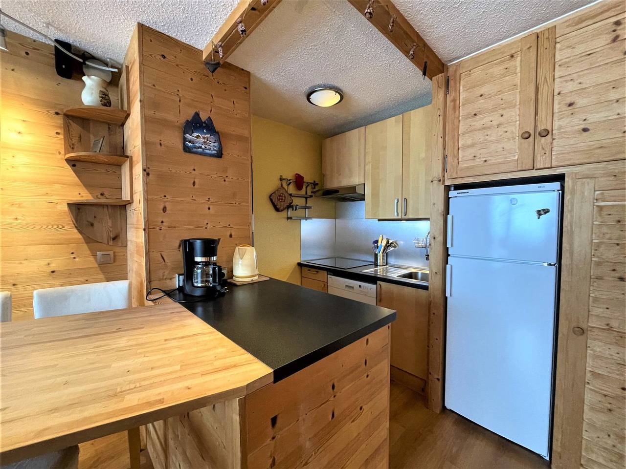 Ganze Wohnung, Wunderschöne Ski-in/Ski-out Ferienwohnung für 4 Pers. im Herzen von Les Menuires in Les Menuires, Saint-Martin-de-Belleville