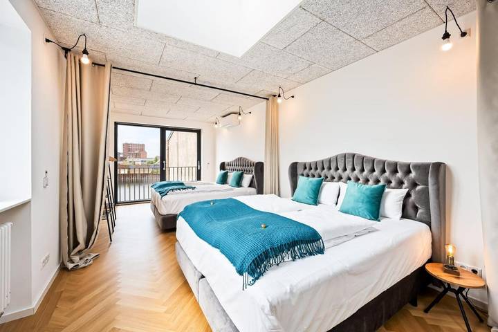 Ferienwohnung für 8 Personen, mit Terrasse und Ausblick in Mannheim - 2